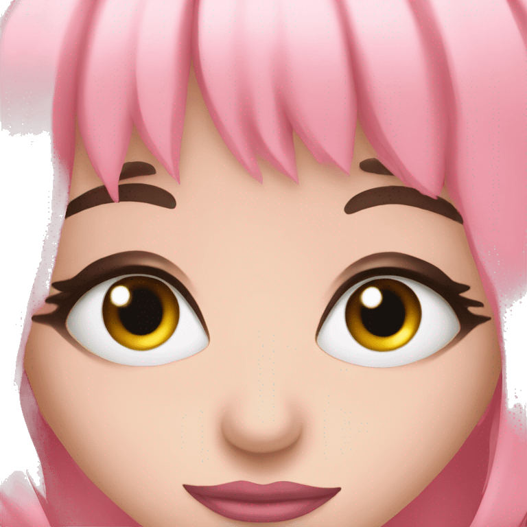 Lash pink  emoji