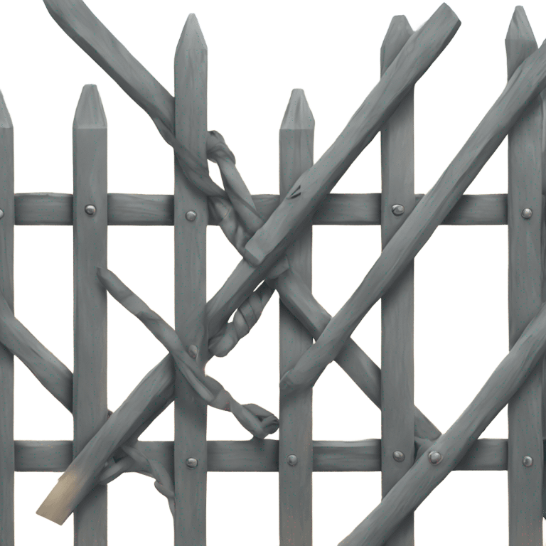 Fence emoji