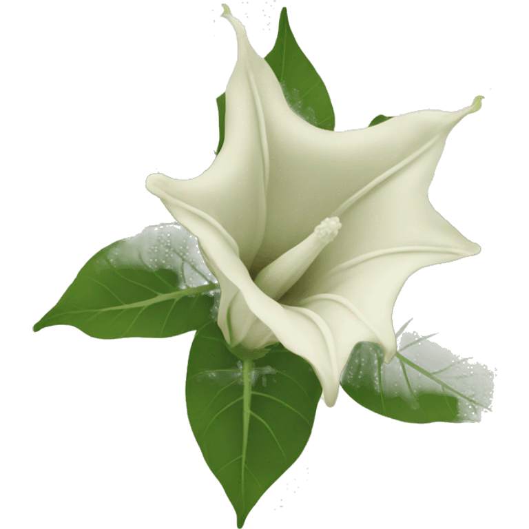 Datura flower emoji