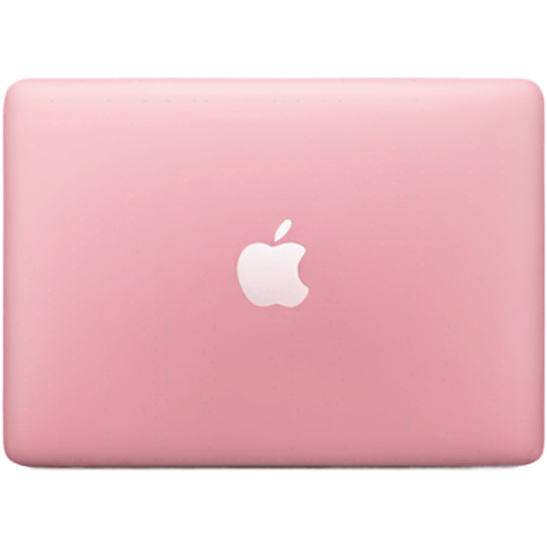 pink macbook emoji