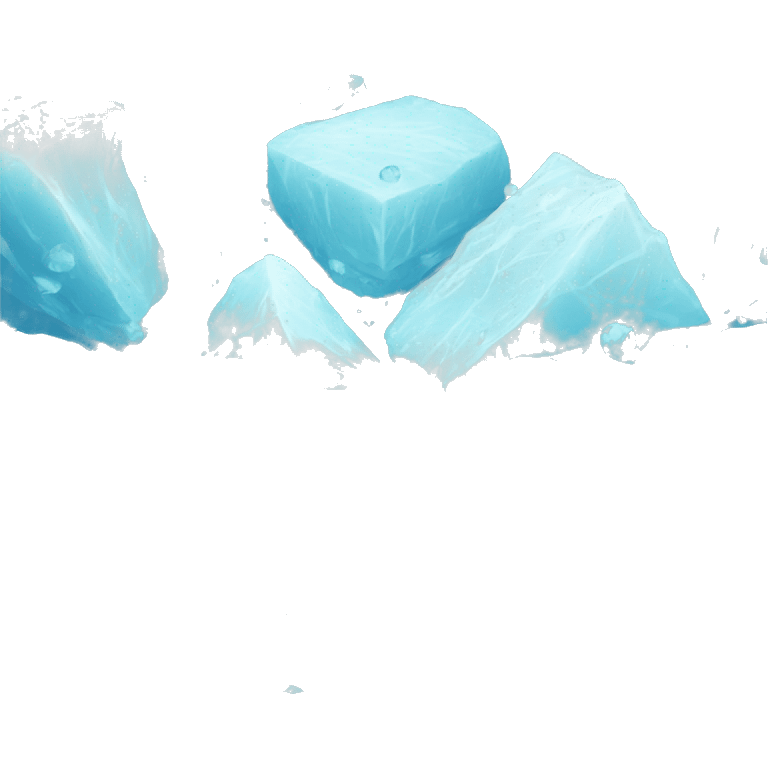 Lush ice emoji