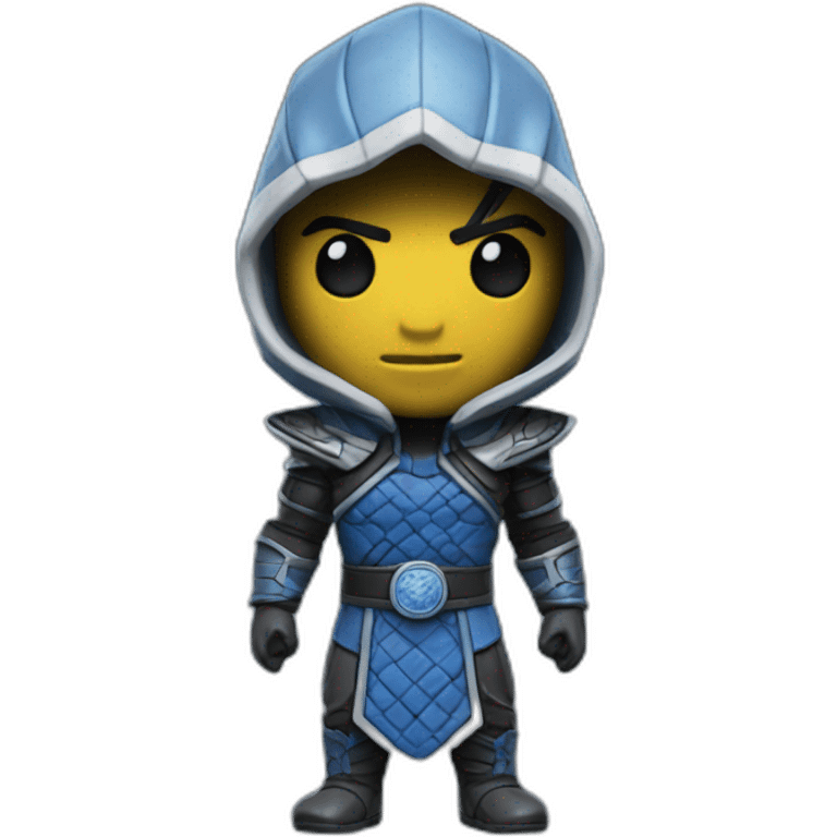 subzero mortal kombat figure emoji