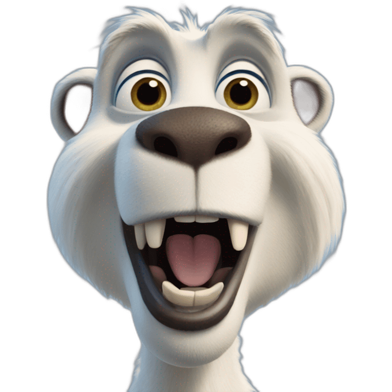 Blue sid from ice age emoji