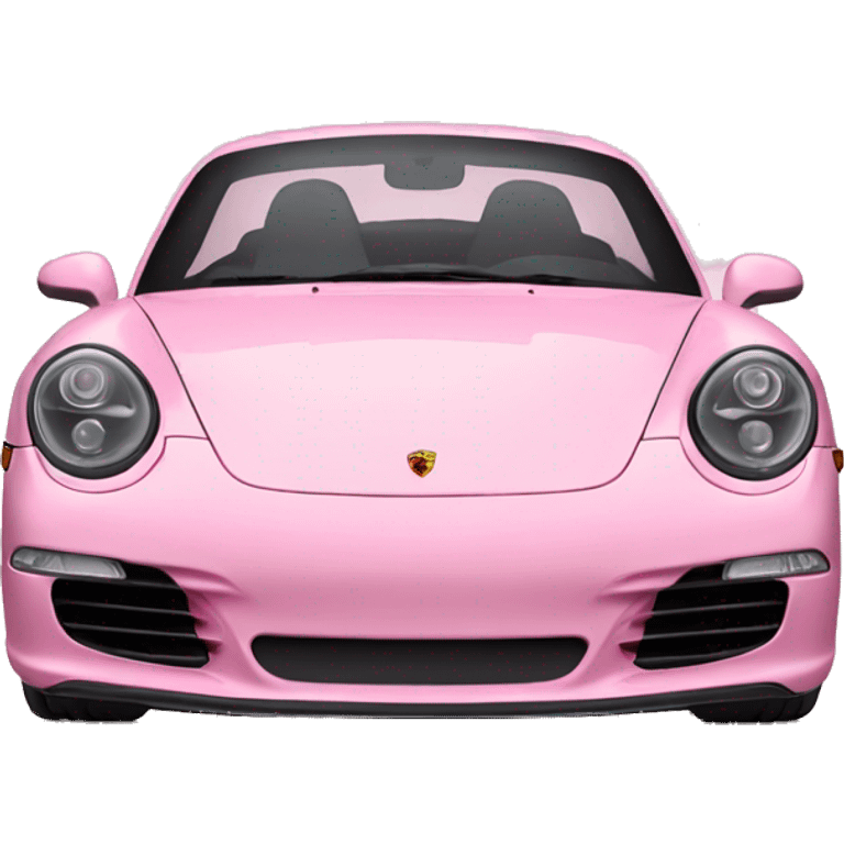 baby pink porsche car logo  emoji