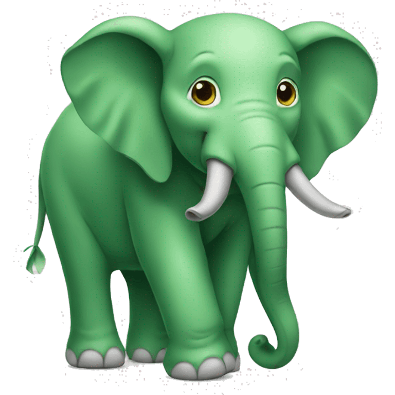 green elephant emoji