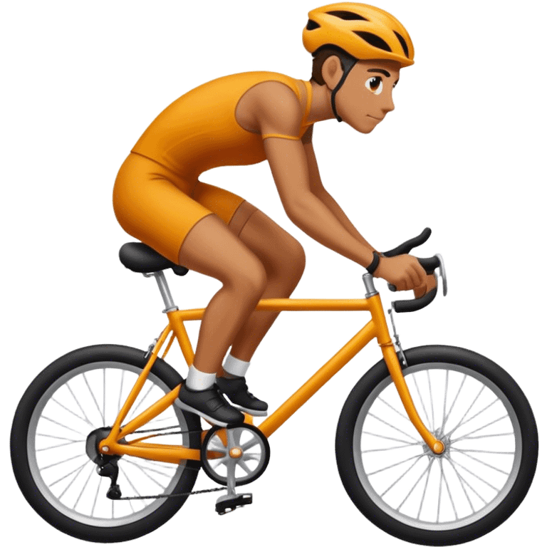 person riding on a bike emoji