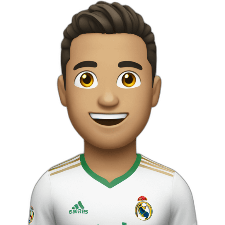 Ronaldo qui rigole emoji