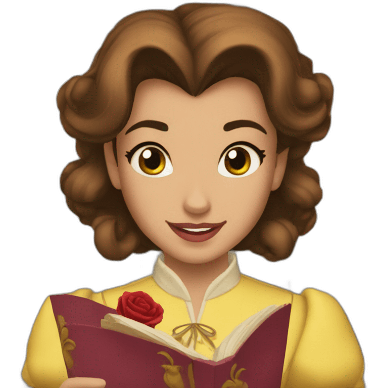 castle beauty and the beast emoji