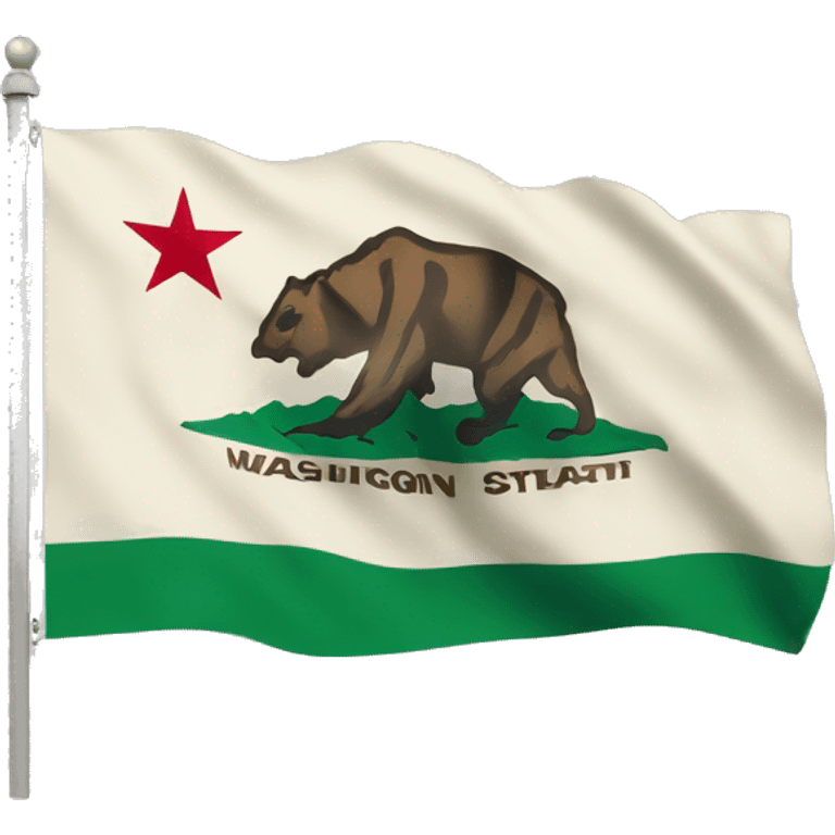 Washington State flag emoji