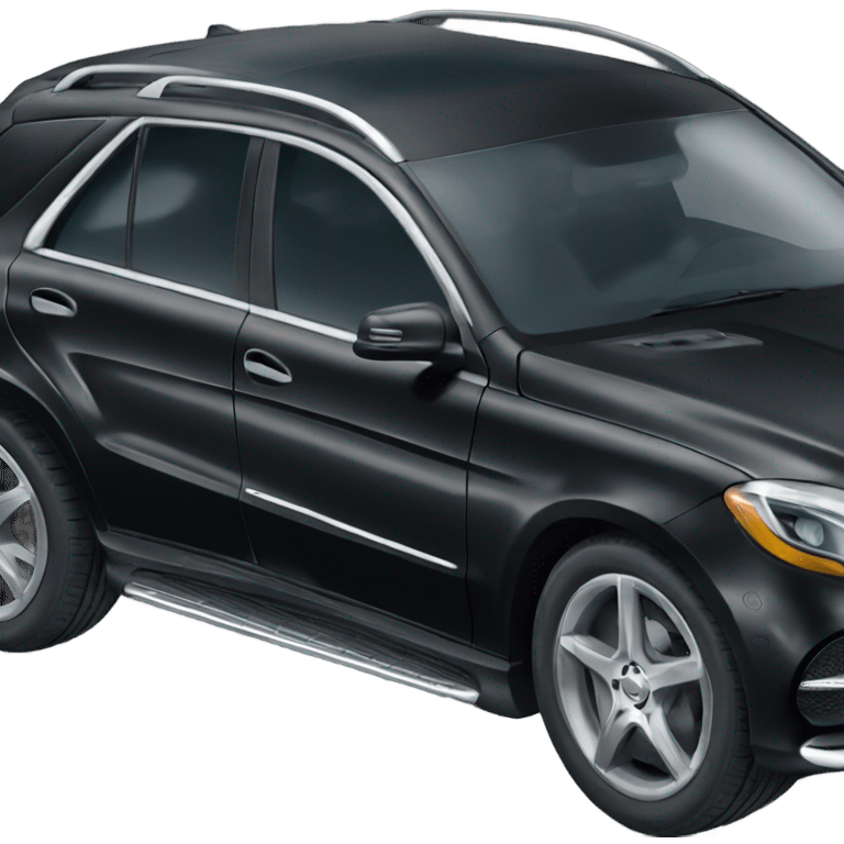 black car mercedes  emoji