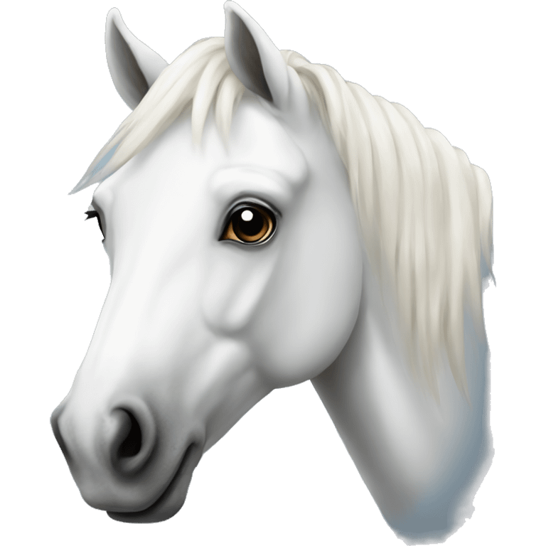 white horse emoji