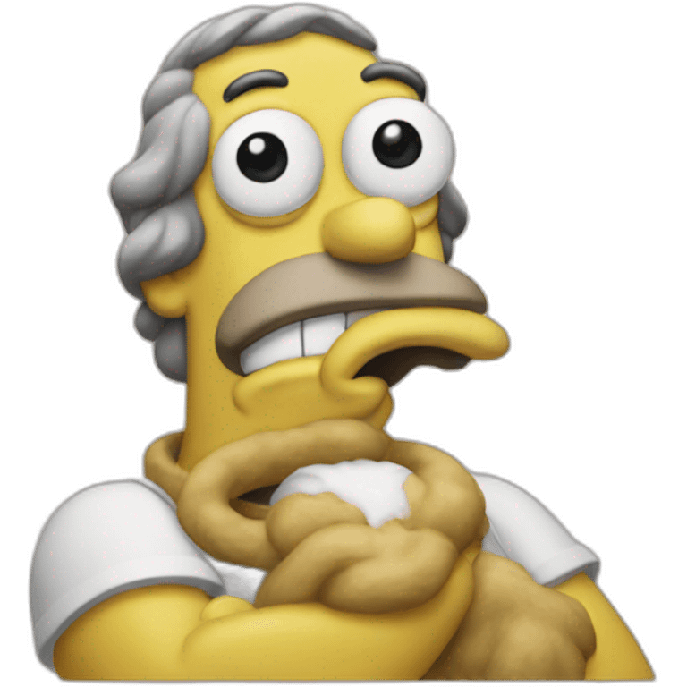 Homer simspon emoji