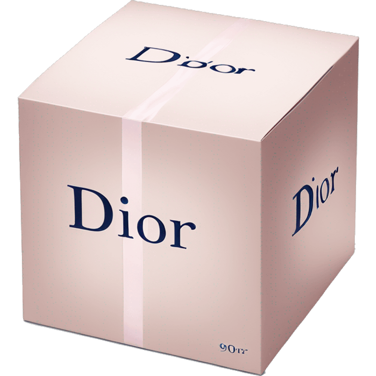 Dior logo on the box emoji