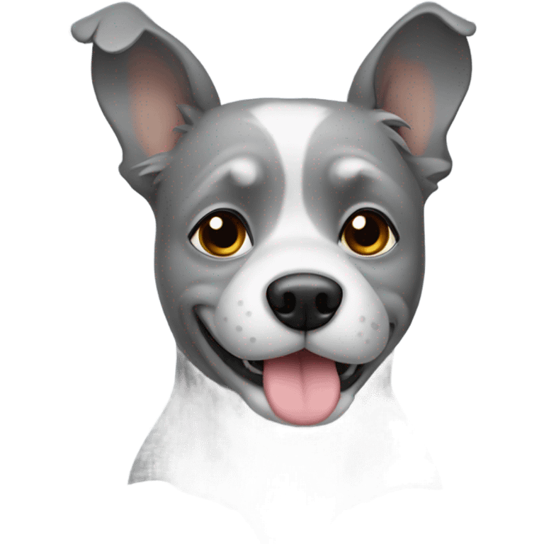 Grey doggie  emoji