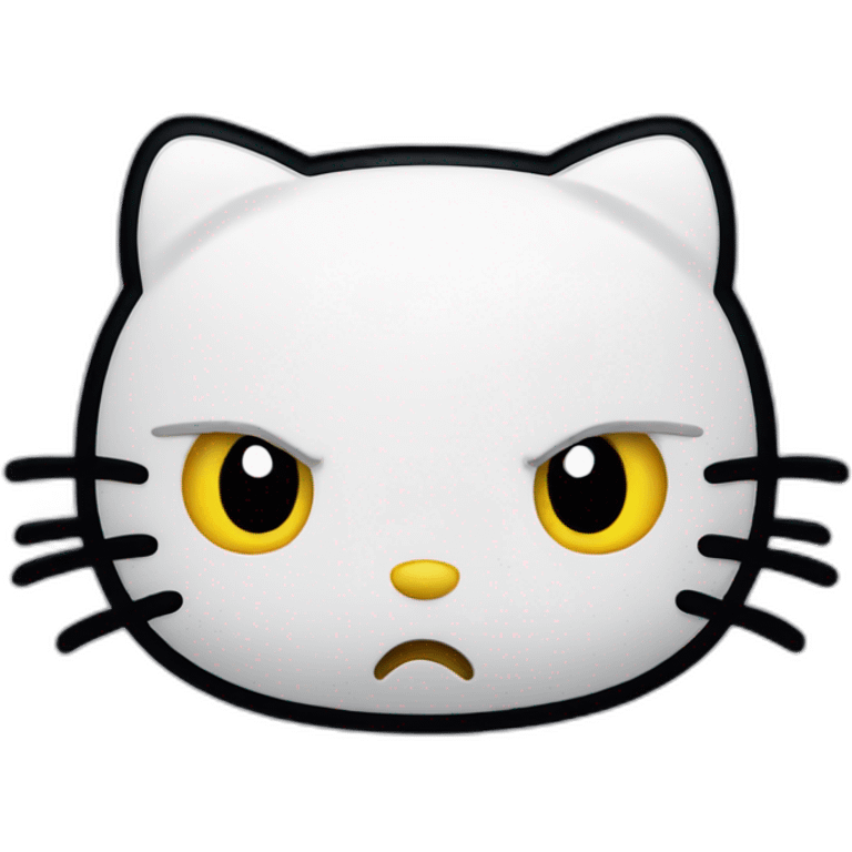 hello-kitty-angry emoji