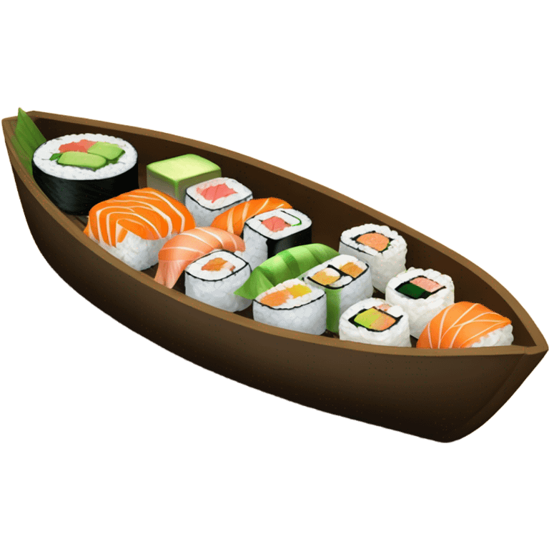 sushi boat emoji