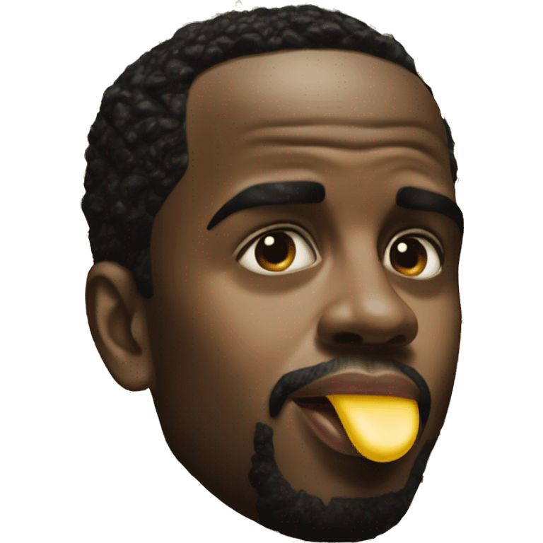 P. Diddy licking his lips emoji