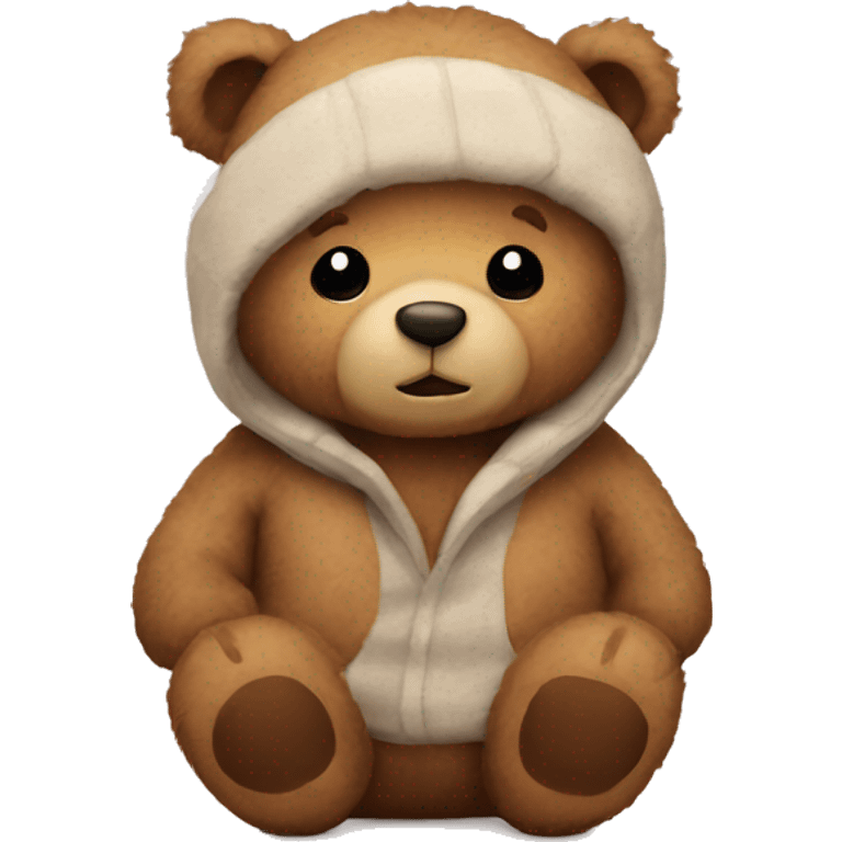 Cozy Teddy Bear emoji