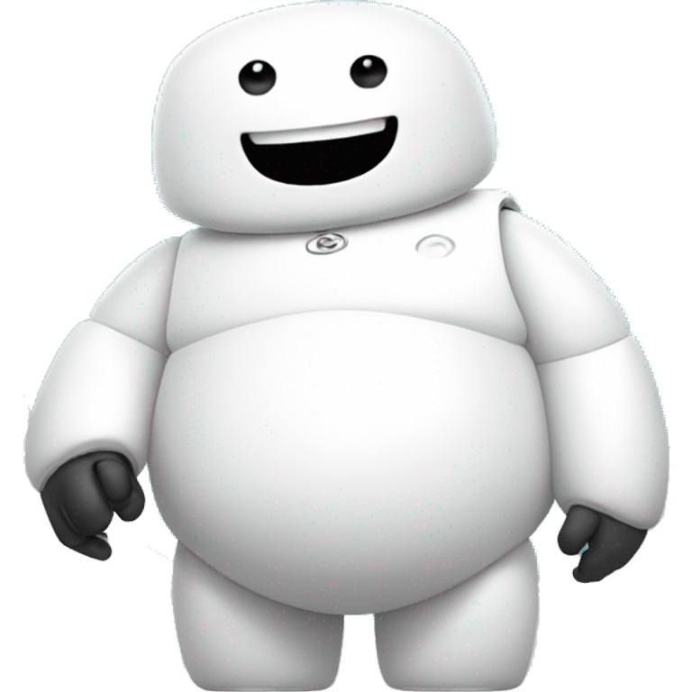 happy baymax emoji