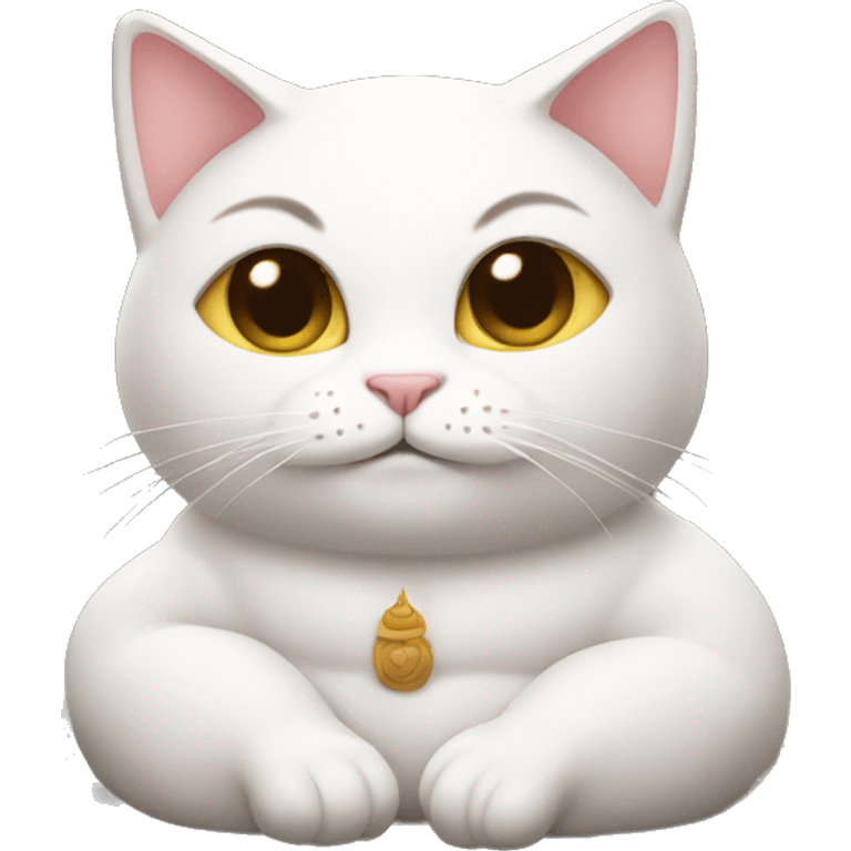 zen cat emoji