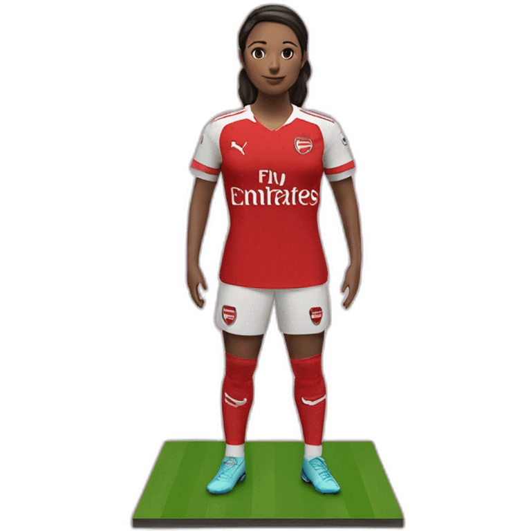 Arsenal women’s home kit 23/24 emoji