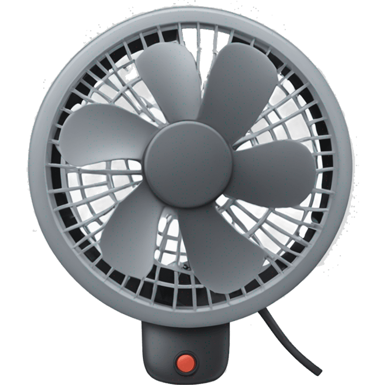 Pocket-sized electric fan emoji