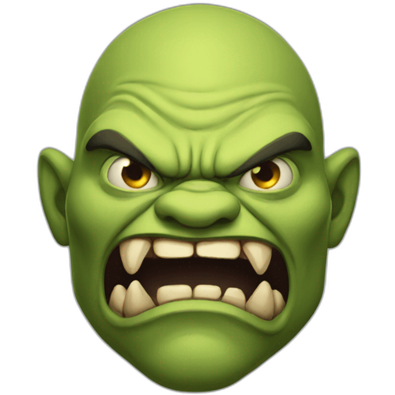 Big Scary Ogre emoji