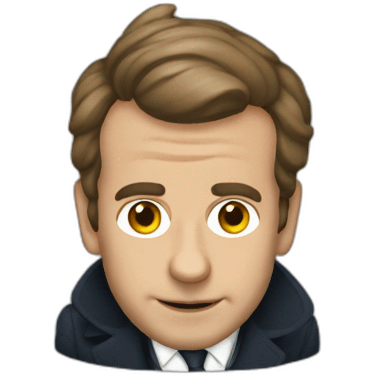 Emanuel Macron  emoji