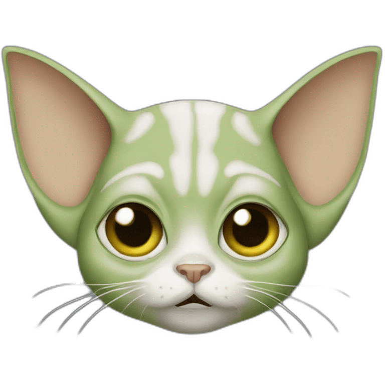 Katzen yoda emoji