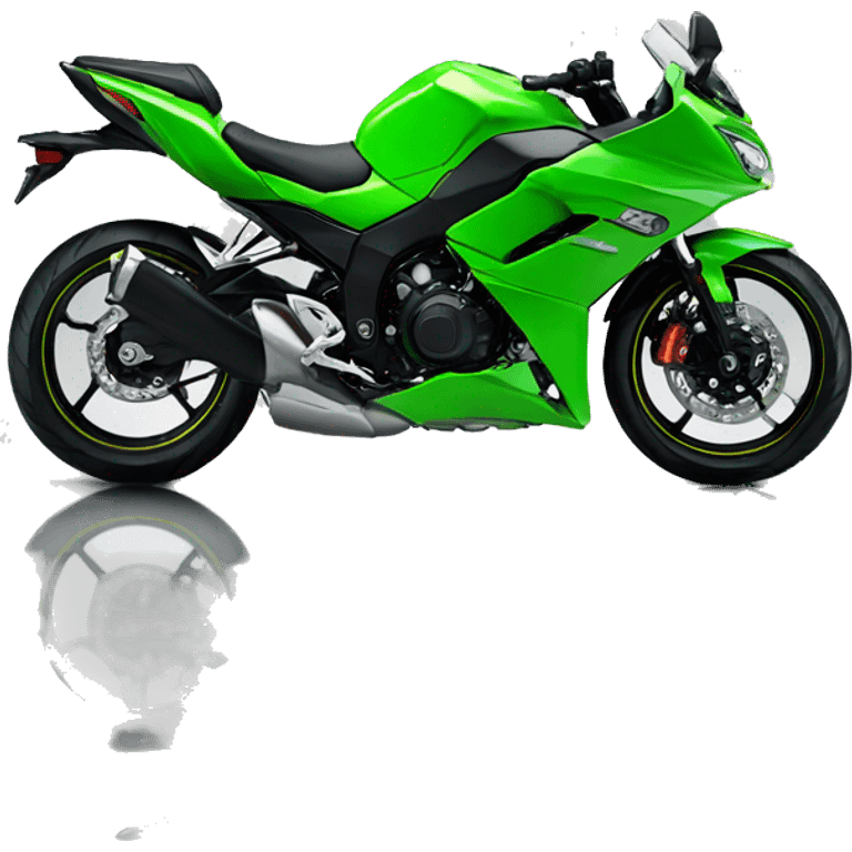 ninja 650 2020 green emoji