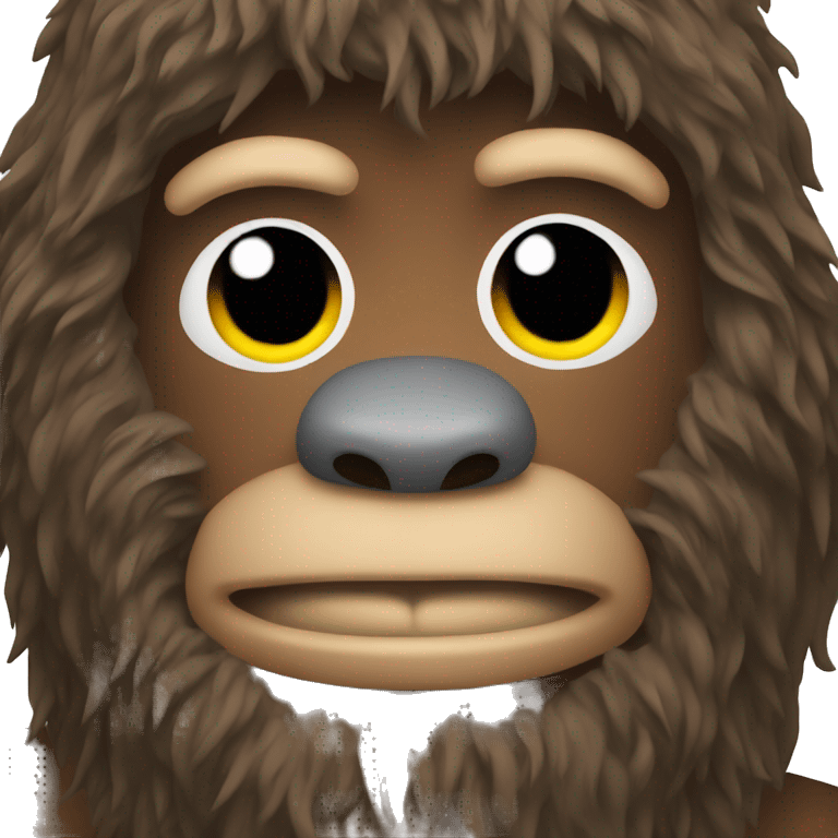 Bigfoot emoji