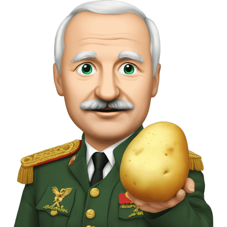 lukashenko with potato emoji