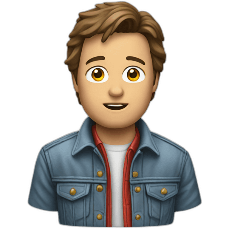 Marty mcfly emoji