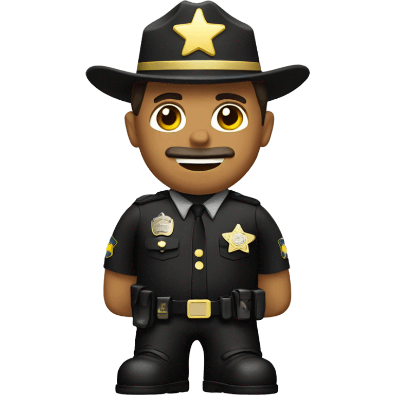 Deputy sheriff cop emoji