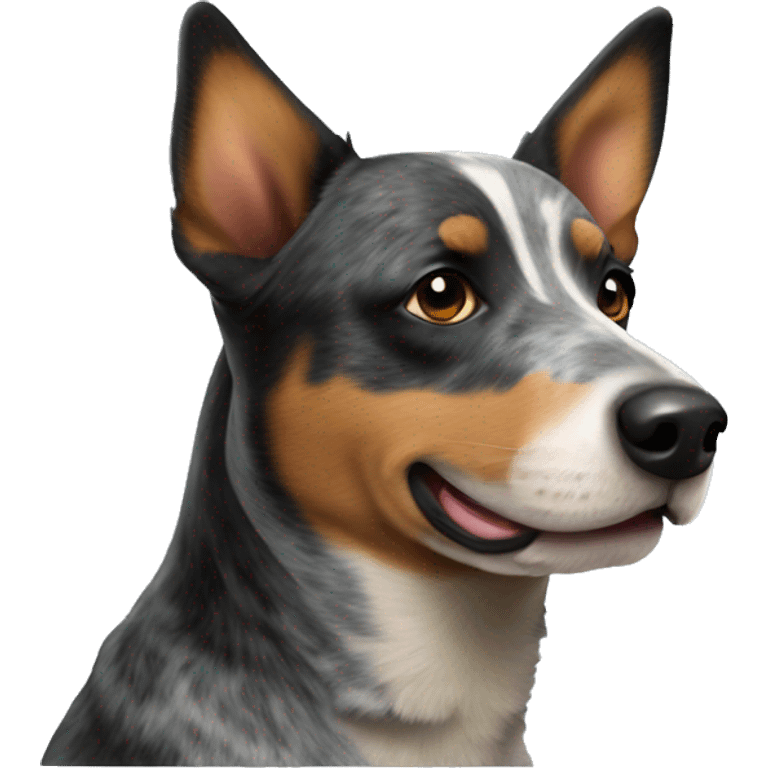 Australian cattle dog  emoji