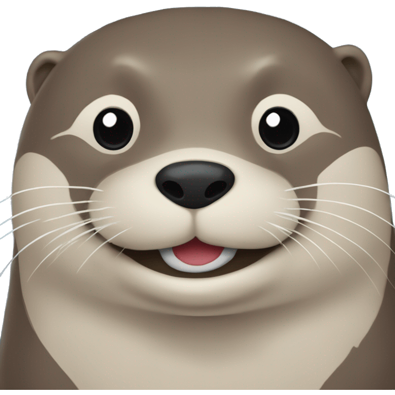 loutre dans une couverture  emoji