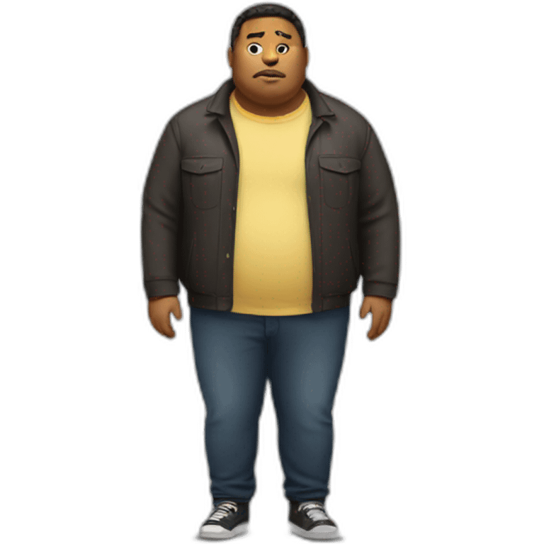 fat human emoji