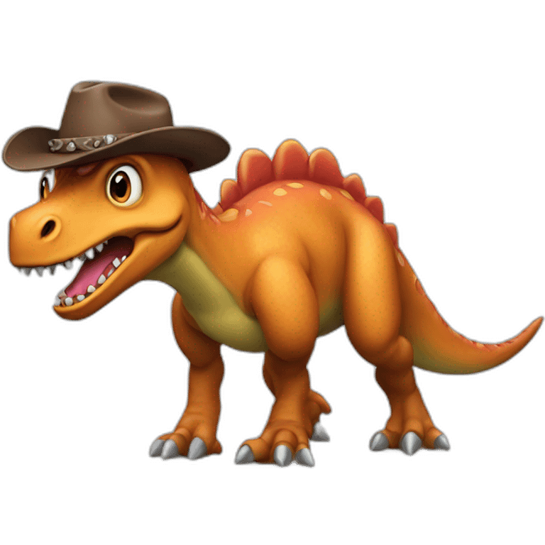 cowboy dinosaur emoji