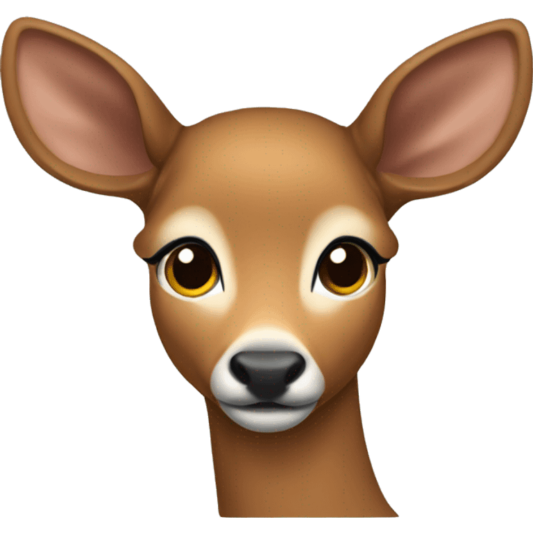 a female doe emoji