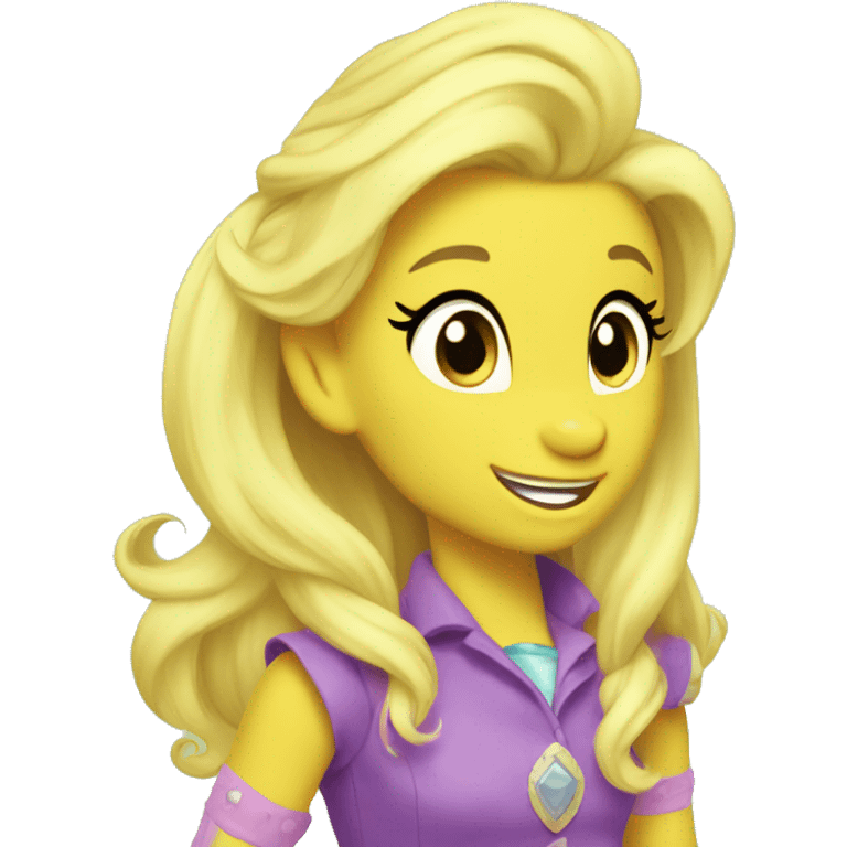 My little pony tales yellow emoji