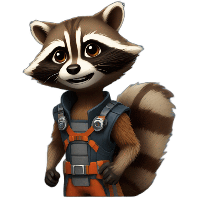 Rocket Raccoon emoji