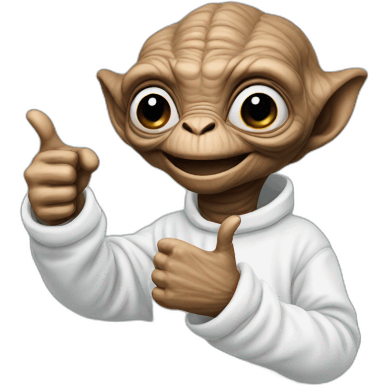 e.t. hand thumbs up emoji