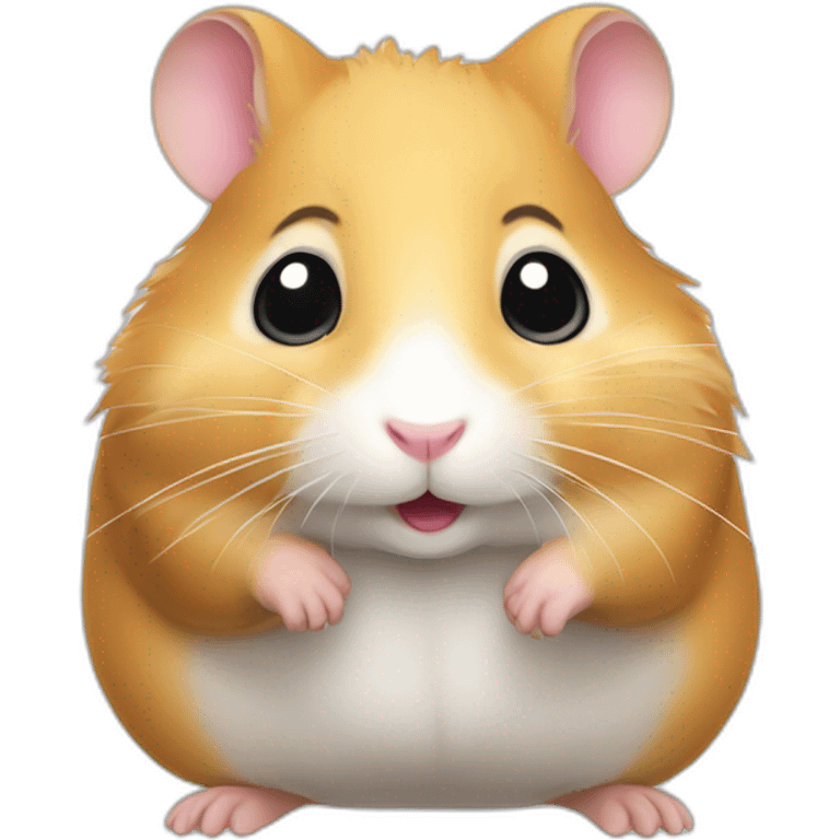 Hamster pouce vers le haut emoji