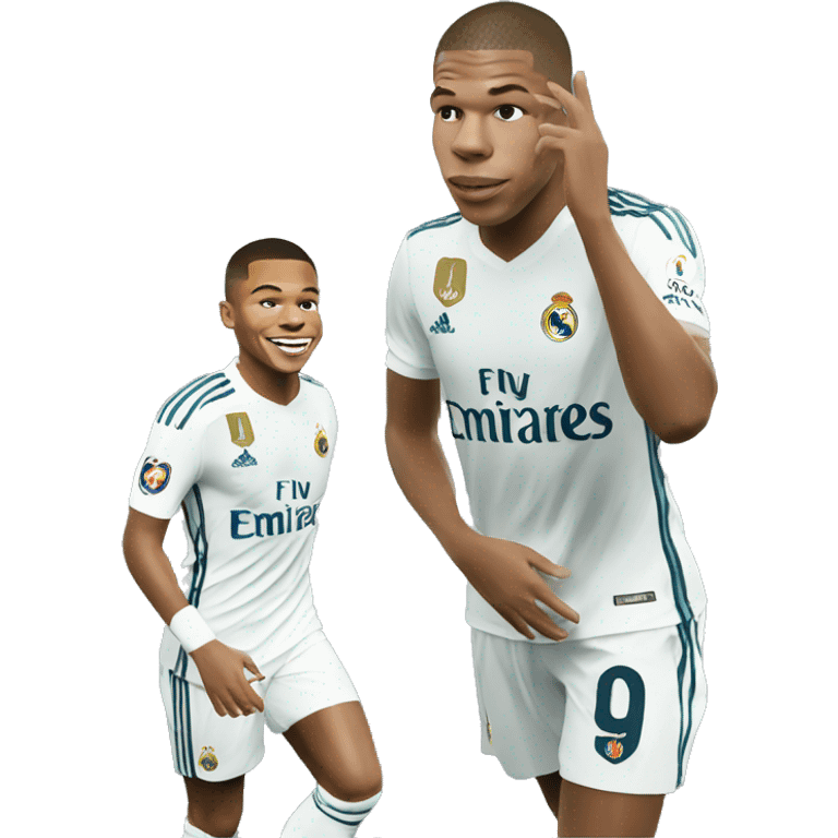 Mbappe AT Real Madrid  emoji