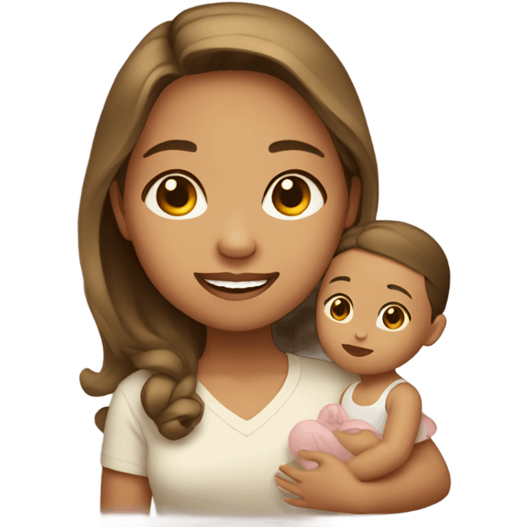 Filipino girl with brownish blonde baby lights  emoji