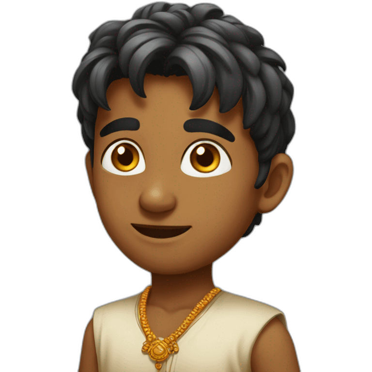 Hindu boy emoji