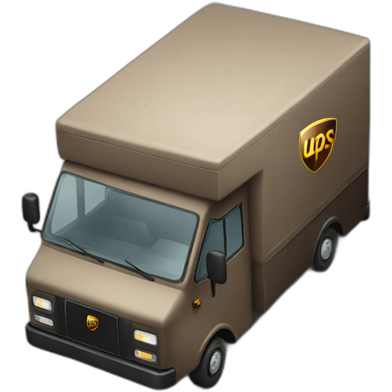 Ups-truck emoji