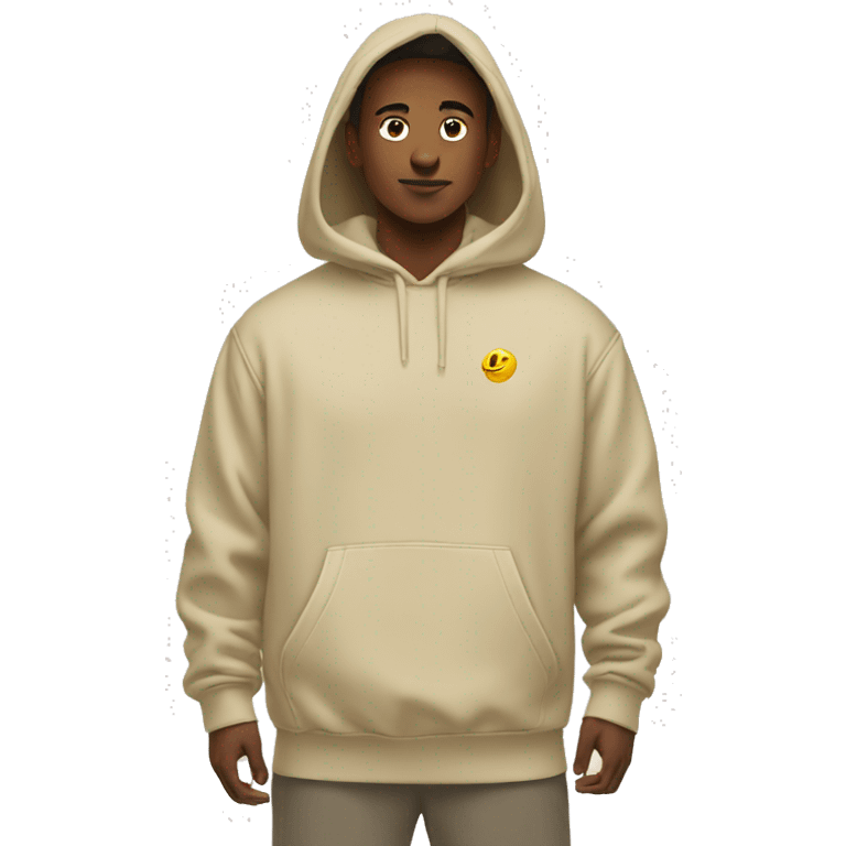 beige nike hoodie no person emoji