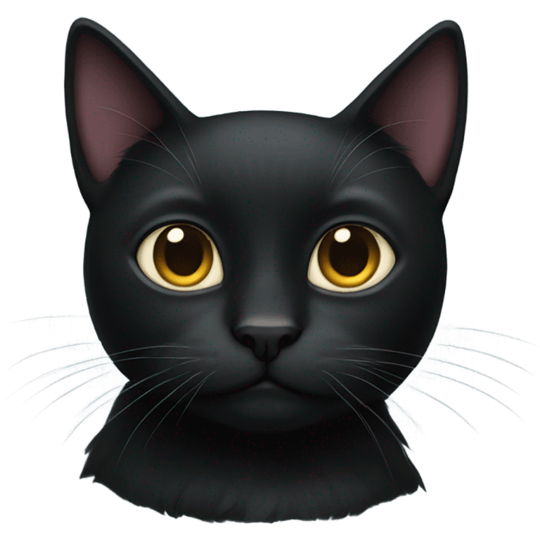 Black cat emoji