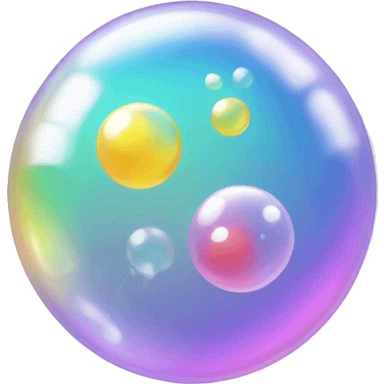 Soap bubbles emoji